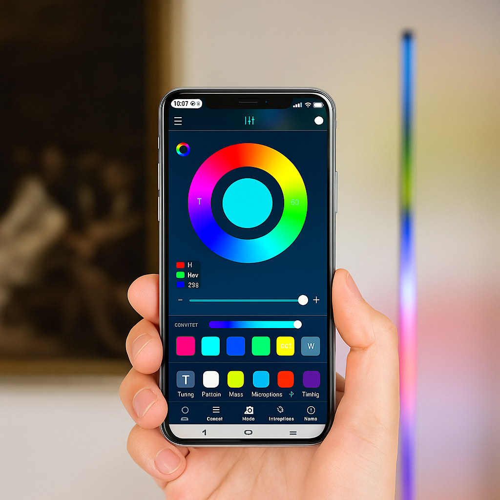 Vibrant RGB Corner Floor Lamp™