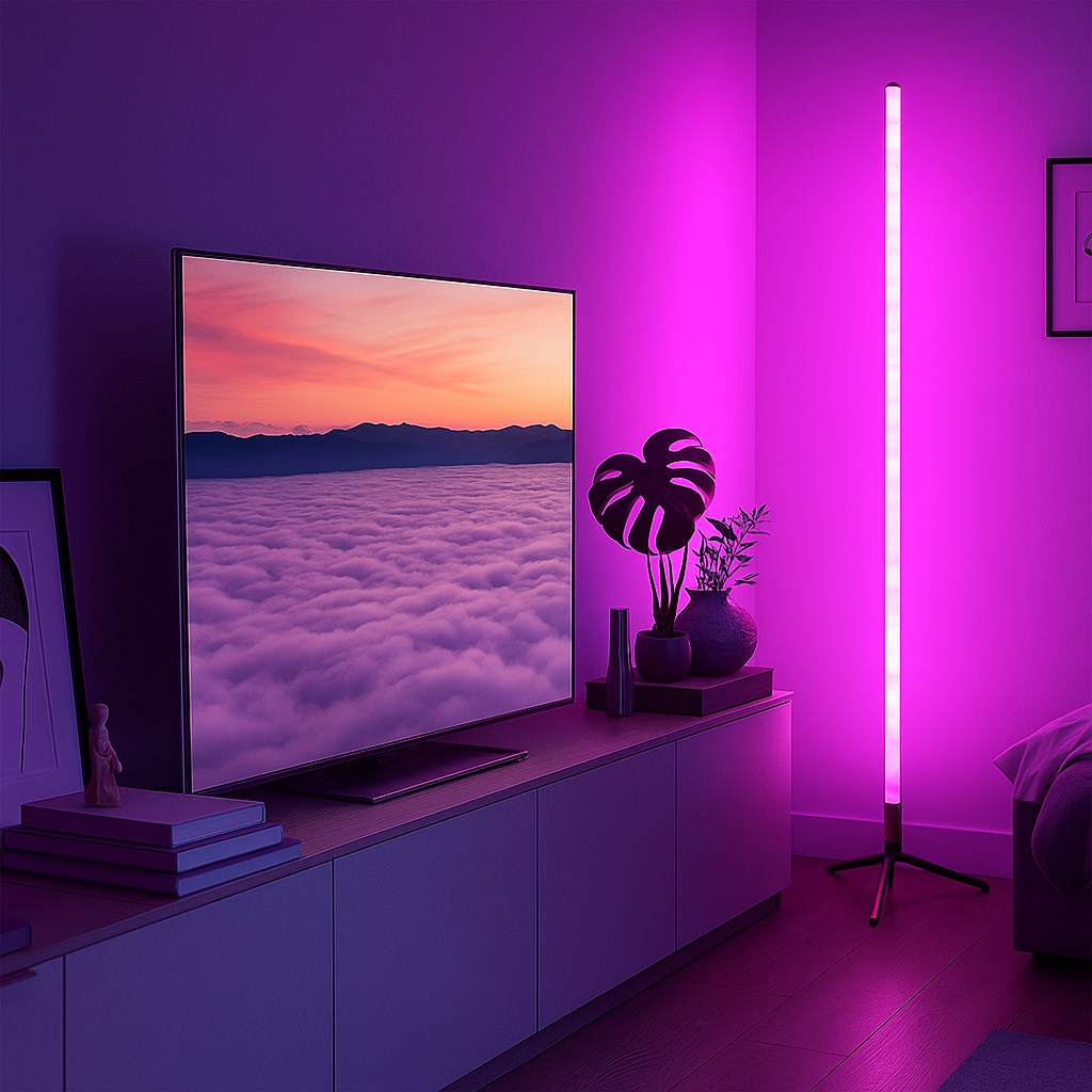 Vibrant RGB Corner Floor Lamp™