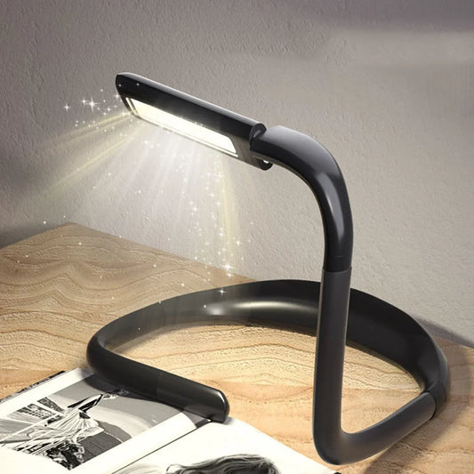 Dimmable LED Neck Light Handsfree Flexible Hug Light Book Reading Lamp Hug Light Novelty Reading Lamp Night LightFlashlight